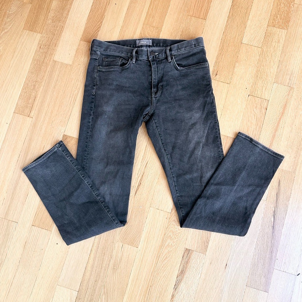 Vince Dark Gray Men's Slim VM.212 Jeans Size 33